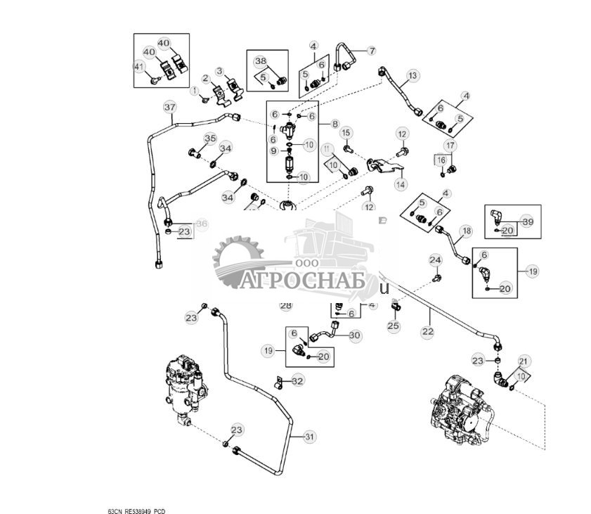 63CN Low Pressure Fuel Lines - ST193841 89.jpg